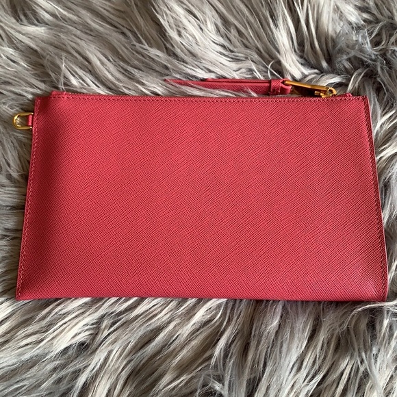 Authentic Prada Saffiano Leather Slim Pouch - Picture 3 of 15